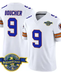Boucher' Nike the Waterboy 'Bobby Vapor Limited Stitched Jersey - Orange - Image 3