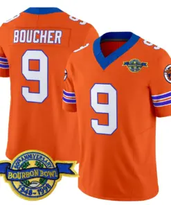 Boucher' Nike the Waterboy 'Bobby Vapor Limited Stitched Jersey - Orange