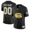 Carter VI' Style Green Bay Packers Mitchell & Ness Vapor Custom Limited Stitched Jersey - Black