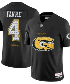 Carter Green Bay Packers Mitchell & Ness VI' Style Vapor Limited Stitched Jersey - Black - Image 7