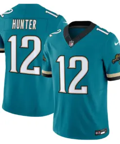 Jacksonville Jaguars Nike Throwback Vapor Limited Stitched Jersey - Teal