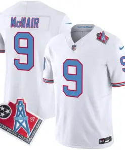 Tennessee Titans Nike 1997 Throwback Vapor Limited Stitched Jersey Ward - White - Image 8