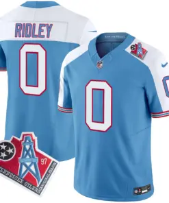 Tennessee Titans Nike 1997 Throwback Vapor Limited Stitched Jersey Ward - White - Image 32