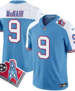Tennessee Titans Nike 1997 Throwback Vapor Limited Stitched Jersey Ward - White - Image 35