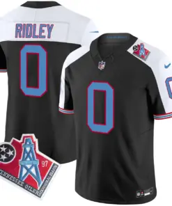 Tennessee Titans Nike 1997 Throwback Vapor Limited Stitched Jersey Ward - White - Image 50