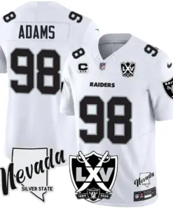 Las Vegas Raiders Nike 2025 65th Anniversary Vapor Limited Stitched Jersey - Black - Image 32