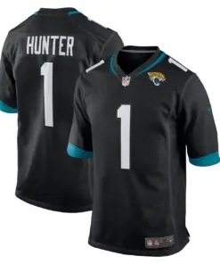 Travis Hunter Jacksonville Jaguars Nike 2025 Stitched Jersey - Teal - Image 3