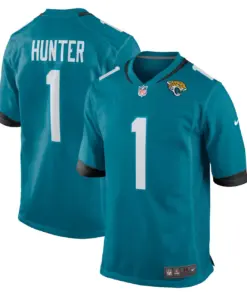 Travis Hunter Jacksonville Jaguars Nike 2025 Stitched Jersey - Teal