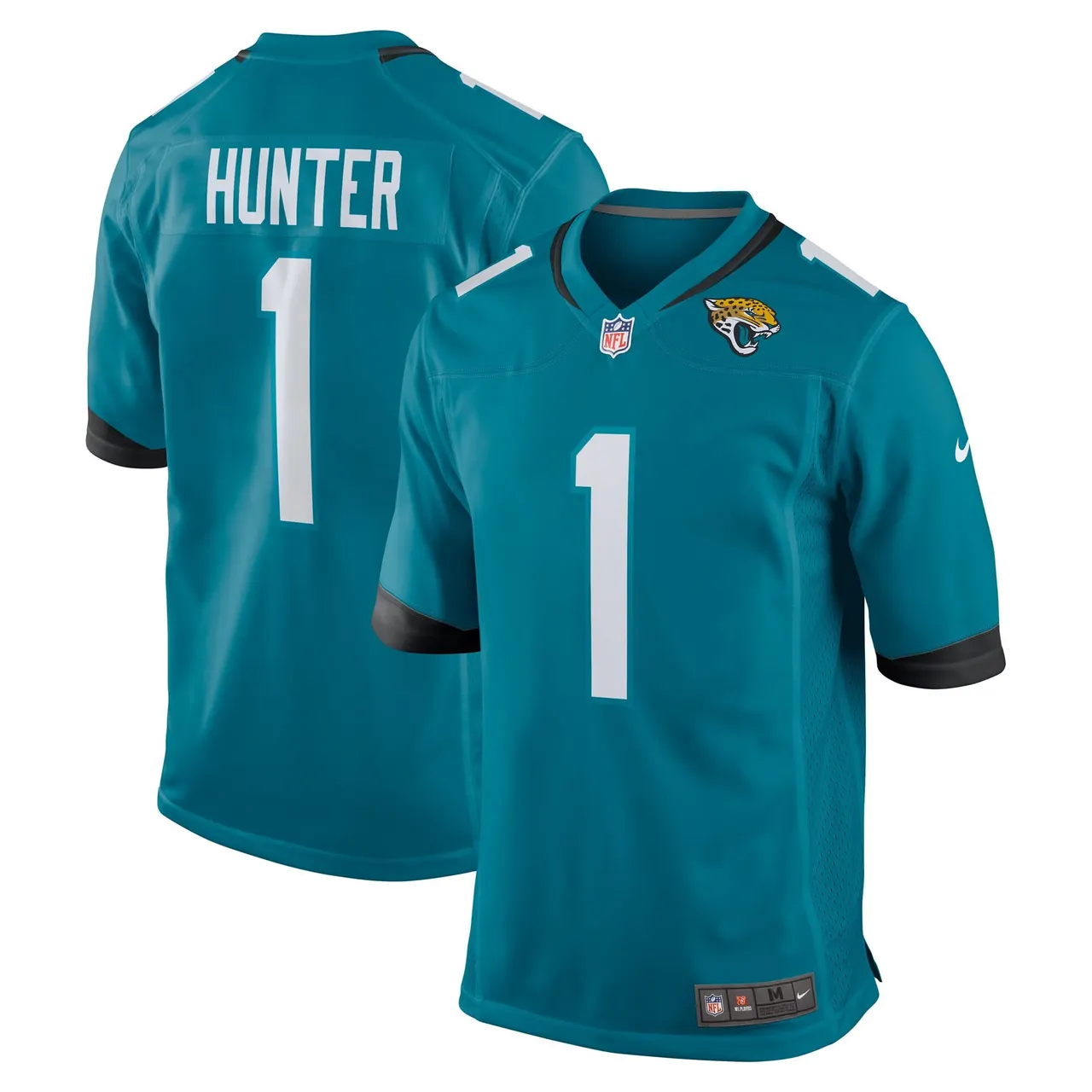 Travis Hunter Jacksonville Jaguars Nike 2025 Stitched Jersey - Teal