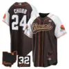 Nick Chubb Cleveland Browns Nike Home Patch Jim Stitched Jersey - Brown