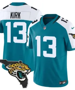 Jacksonville Jaguars Nike Florida Patch Vapor Stitched Jersey - Black - Image 13