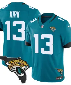 Jacksonville Jaguars Nike Florida Patch Vapor Stitched Jersey - Black - Image 21