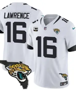 Jacksonville Jaguars Nike Florida Patch Vapor Stitched Jersey - Black - Image 26