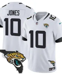 Jacksonville Jaguars Nike Florida Patch Vapor Stitched Jersey - Black - Image 27