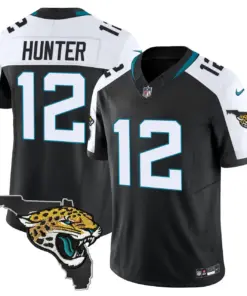 Jacksonville Jaguars Nike Florida Patch Vapor Stitched Jersey - Black