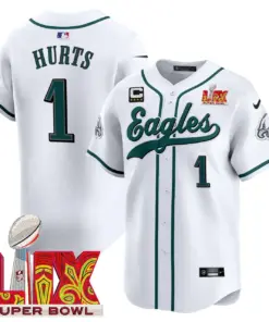 Philadelphia Eagles Nike Super Bowl LIX Vapor Stitched Jersey - Dark Green - Image 12