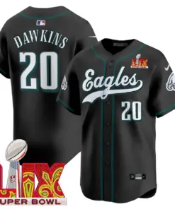 Philadelphia Eagles Nike Super Bowl LIX Vapor Stitched Jersey - Dark Green - Image 27