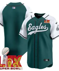 Philadelphia Eagles Nike Super Bowl LIX Vapor Stitched Jersey - Dark Green - Image 40