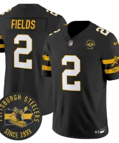 Pittsburgh Steelers Nike Throwback 1933 Patch Vapor Limited Stitched Jersey - Black