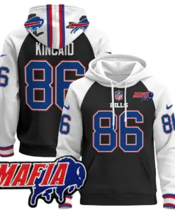 Allen Buffalo Bills Nike 2024 Mafia Patch Pullover Hoodie - Royal Blue - Image 45