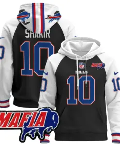 Allen Buffalo Bills Nike 2024 Mafia Patch Pullover Hoodie - Royal Blue - Image 47