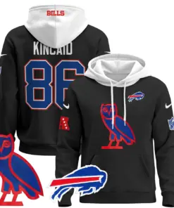 Buffalo Bills Nike 2024 OVO Pullover Hoodie - Royal Blue - Image 29