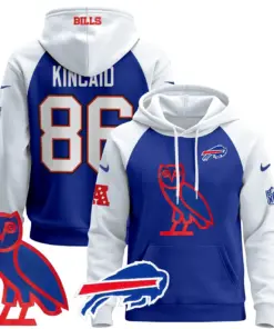 Buffalo Bills Nike 2024 OVO Pullover Hoodie - Royal Blue - Image 37