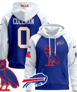 Buffalo Bills Nike 2024 OVO Pullover Hoodie - Royal Blue - Image 38