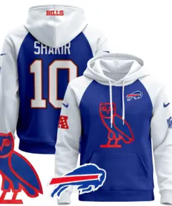 Buffalo Bills Nike 2024 OVO Pullover Hoodie - Royal Blue - Image 39