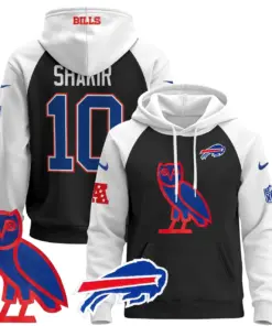 Buffalo Bills Nike 2024 OVO Pullover Hoodie - Royal Blue - Image 47