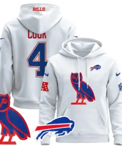 Buffalo Bills Nike 2024 OVO Pullover Hoodie - Royal Blue - Image 18