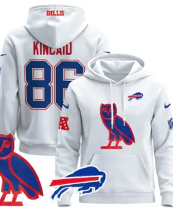 Buffalo Bills Nike 2024 OVO Pullover Hoodie - Royal Blue - Image 21