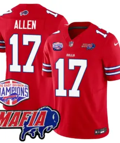 Allen Buffalo Bills Nike Mafia + AFC East Championship Patch Jersey - Royal Blue - Image 6
