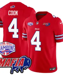 Allen Buffalo Bills Nike Mafia + AFC East Championship Patch Jersey - Royal Blue - Image 9