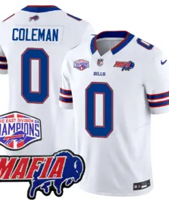 Allen Buffalo Bills Nike Mafia + AFC East Championship Patch Jersey - Royal Blue - Image 12