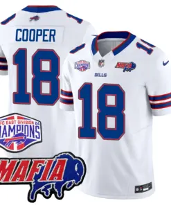 Allen Buffalo Bills Nike Mafia + AFC East Championship Patch Jersey - Royal Blue - Image 13