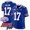 Allen Buffalo Bills Nike Mafia + AFC East Championship Patch Jersey - Royal Blue