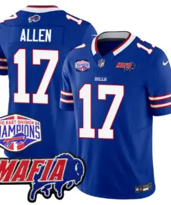 Allen Buffalo Bills Nike Mafia + AFC East Championship Patch Jersey - Royal Blue