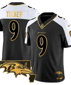 Baltimore Ravens Nike 2024 Vapor Limited Stitched Jersey - Black - Image 3