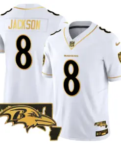 Baltimore Ravens Nike 2024 Vapor Limited Stitched Jersey - Black - Image 12