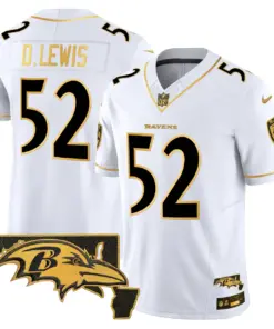 Baltimore Ravens Nike 2024 Vapor Limited Stitched Jersey - Black - Image 16