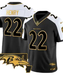 Baltimore Ravens Nike 2024 Vapor Limited Stitched Jersey - Black