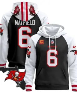 Tampa Bay Buccaneers Nike Florida Patch Stitched Pullover Hoodie - Red - Image 8