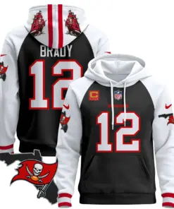 Tampa Bay Buccaneers Nike Florida Patch Stitched Pullover Hoodie - Red - Image 9