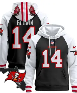Tampa Bay Buccaneers Nike Florida Patch Stitched Pullover Hoodie - Red - Image 11