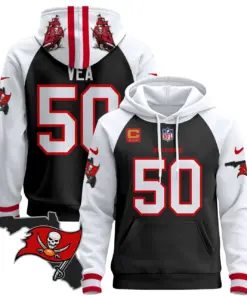 Tampa Bay Buccaneers Nike Florida Patch Stitched Pullover Hoodie - Red - Image 12
