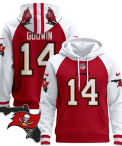 Tampa Bay Buccaneers Nike Florida Patch Stitched Pullover Hoodie - Red - Image 18