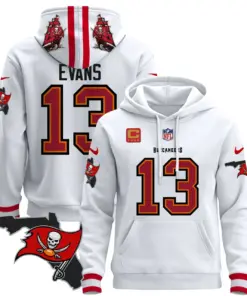 Tampa Bay Buccaneers Nike Florida Patch Stitched Pullover Hoodie - Red - Image 24