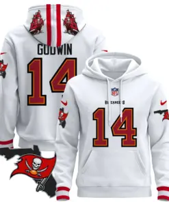 Tampa Bay Buccaneers Nike Florida Patch Stitched Pullover Hoodie - Red - Image 25