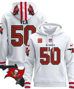 Tampa Bay Buccaneers Nike Florida Patch Stitched Pullover Hoodie - Red - Image 26